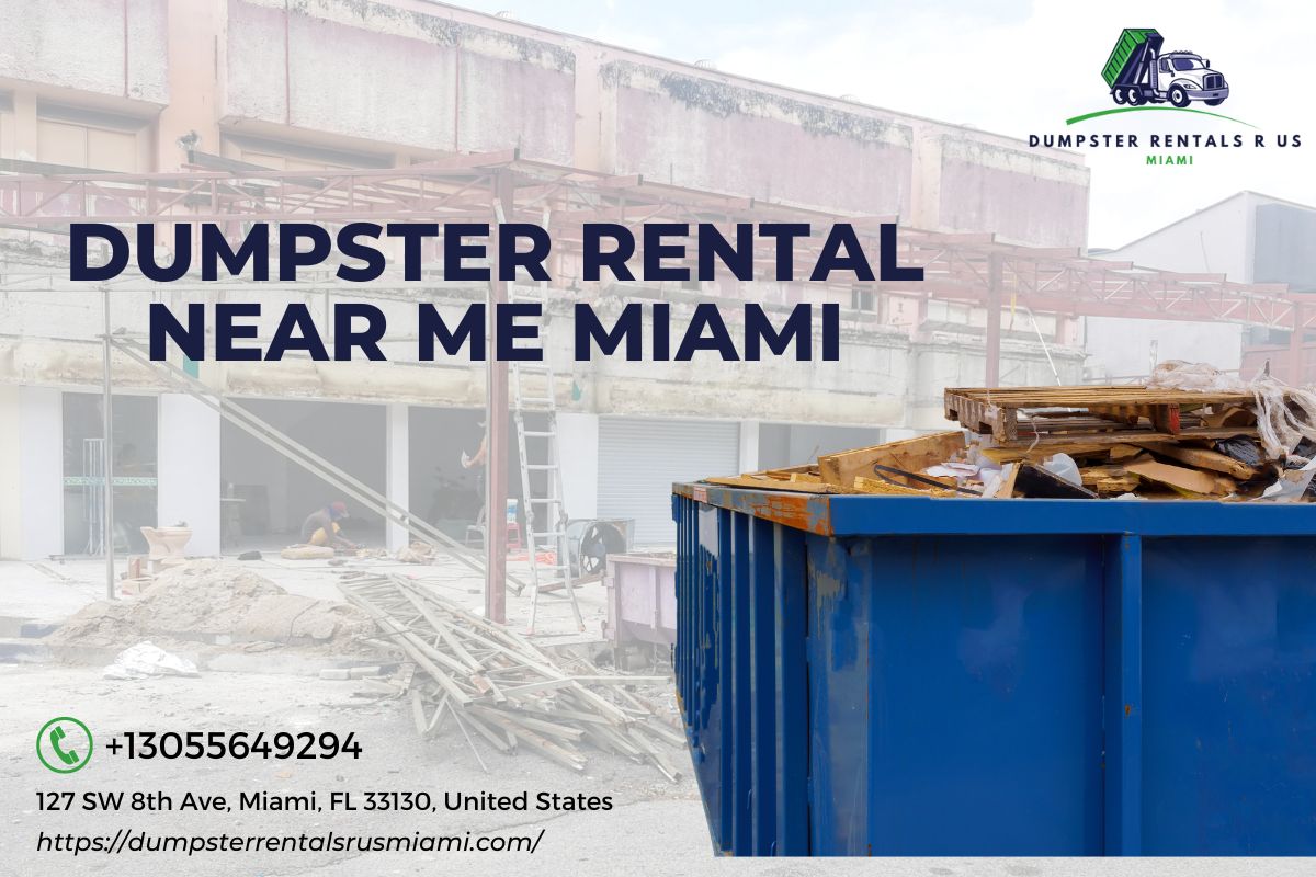 Large trash dumpster rental Miami