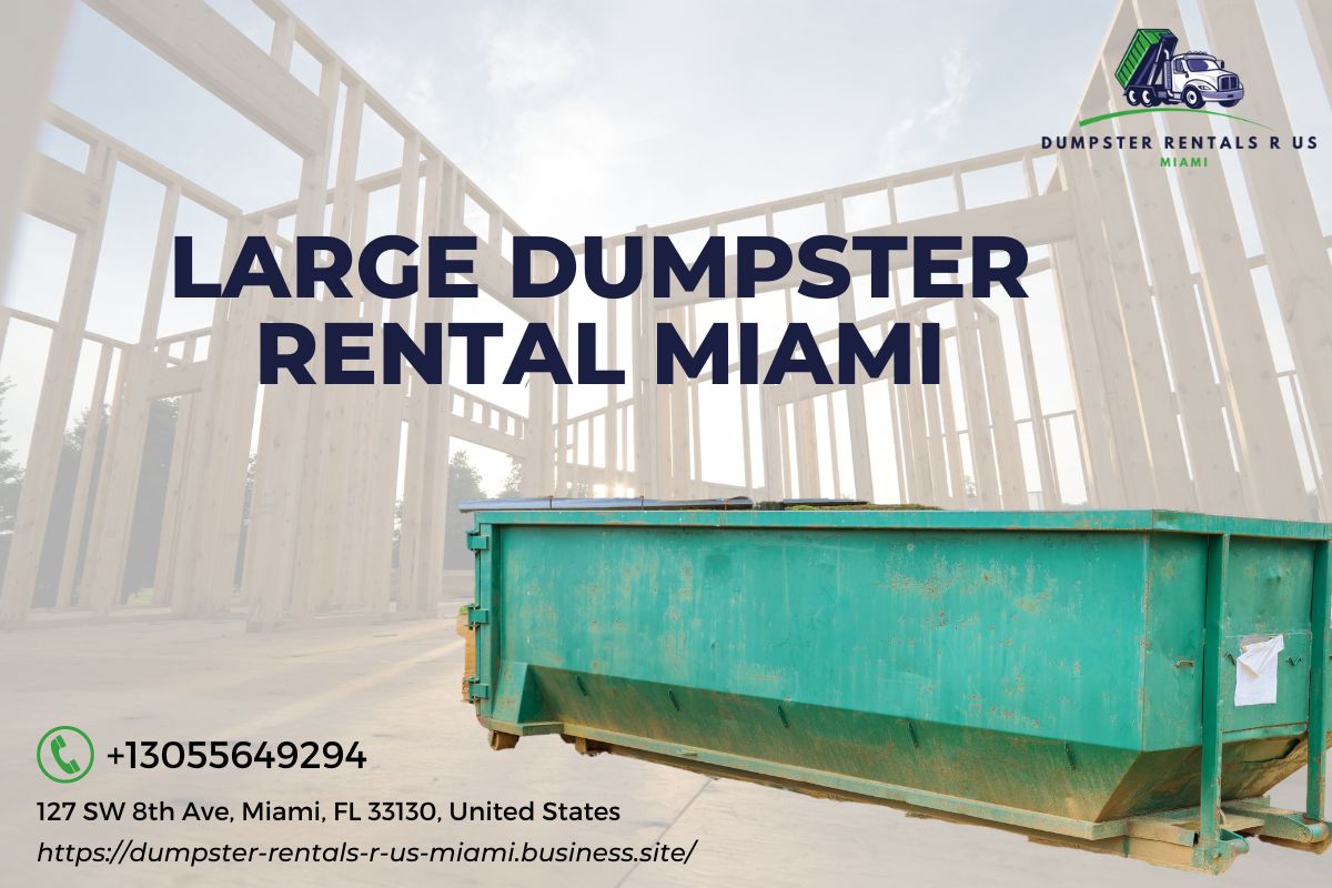 Miami dumpster rental availability