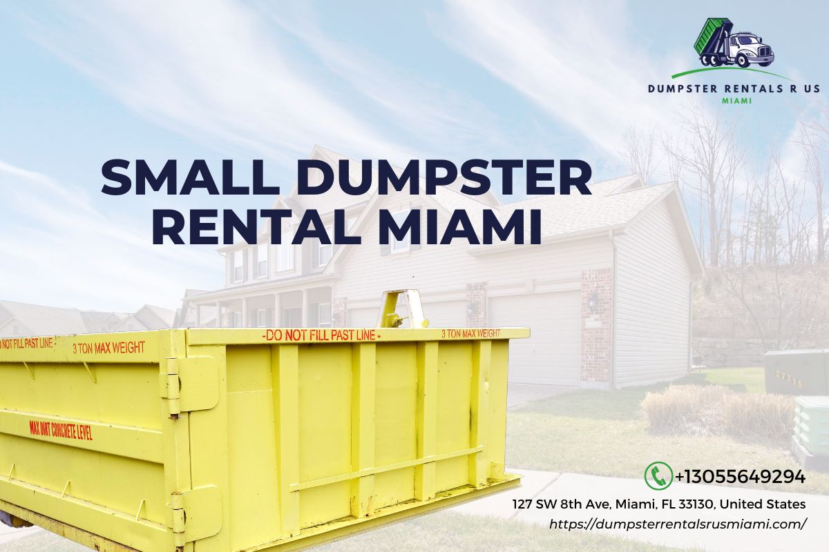 Green waste dumpster rental Miami